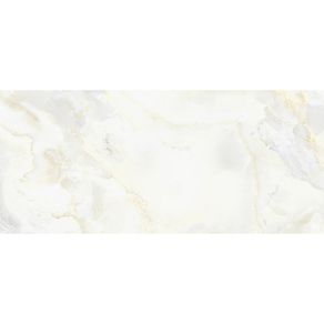 Porcelanato "A" 50X100 Noronha White Esmaltado Polido Retificado Delta