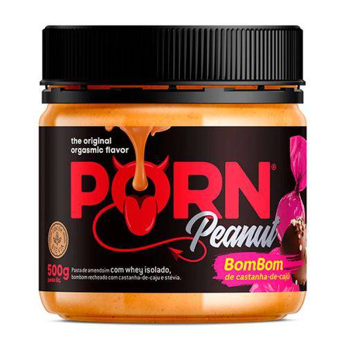 Porn Peanut Pasta Amendoim 500g Bombom Porn Fit