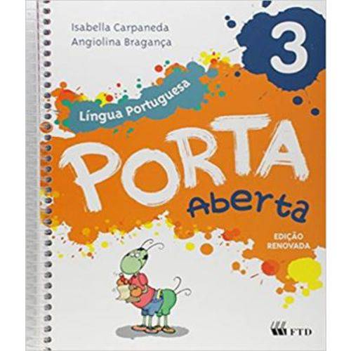 Porta Aberta - Lingua Portuguesa - 3 Ano - Ed Renovada