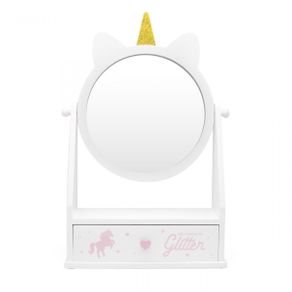 Porta Bijoux com Espelho Unicornio