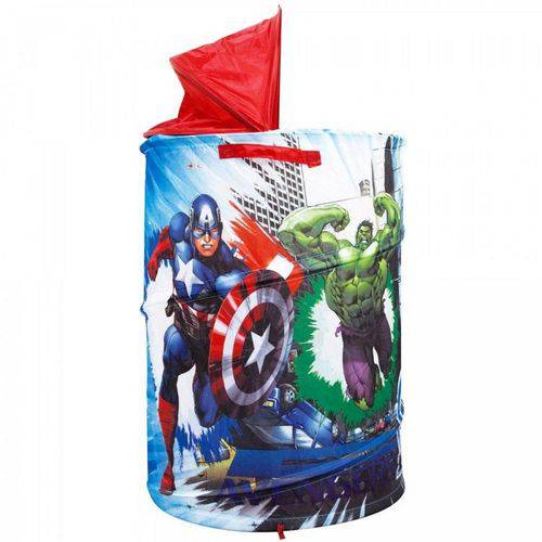 Porta Brinquedos Avengers Marvel Zippy Toys