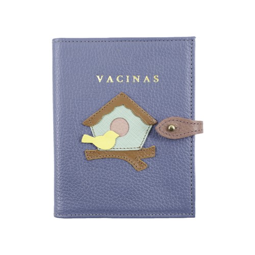 Porta Cartão de Vacina Einstein Little Bird Oceano