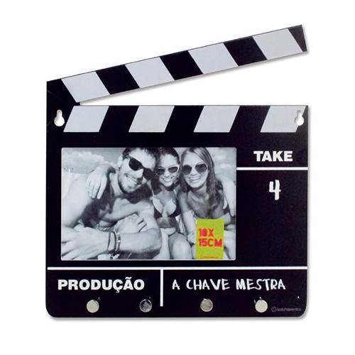 Porta Chaves Claquete Cinema com Foto