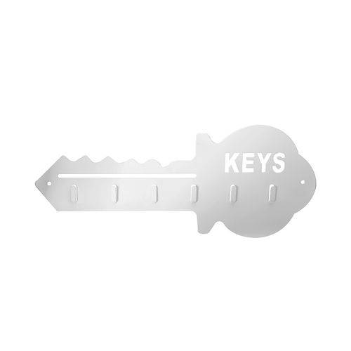 Porta Chaves Keys com 6 Ganchos 32Cm - Home Space