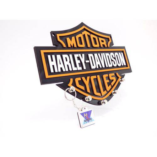 Porta Chaves Relevo 3d Harley Davidson