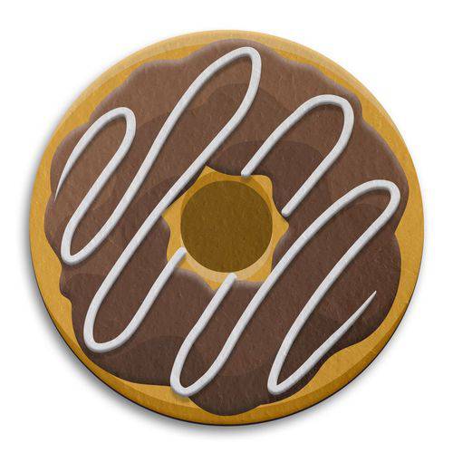 Porta Copo Ecologico Ima Donut Chocolate