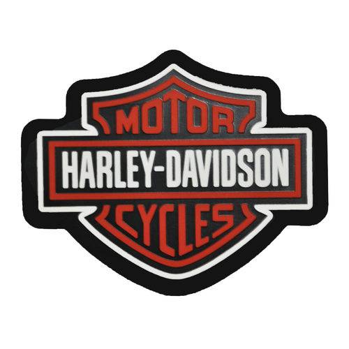 Porta Copos de Borracha Harley Davidson Logo