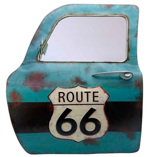 Porta de Carro Decorativa Route 66