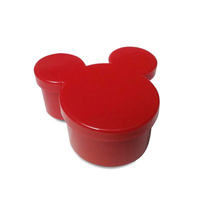 Porta Doce Decorativo Mickey Mouse Vermelho 10un Disney