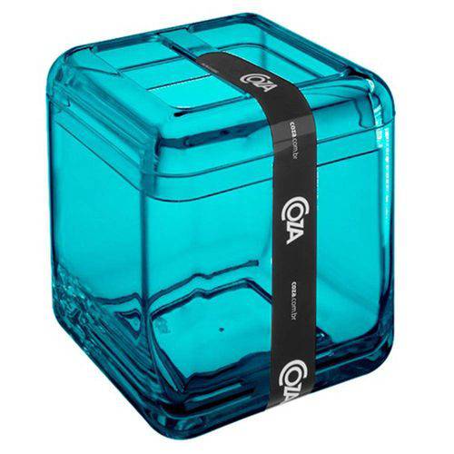 Porta Escova Cube 8x8x10cm Verde 20876/0129 - Coza