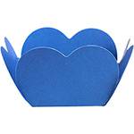 Porta Forminha Coração Azul Royal - Regina Festas