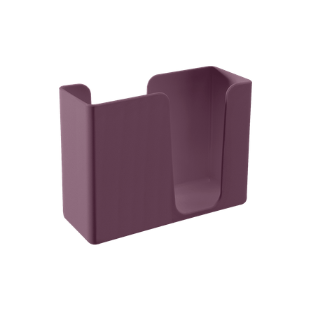 Porta-guardanapos Casual 13,6 X 5,3 X 10,4 Cm Roxo Púrpura Coza
