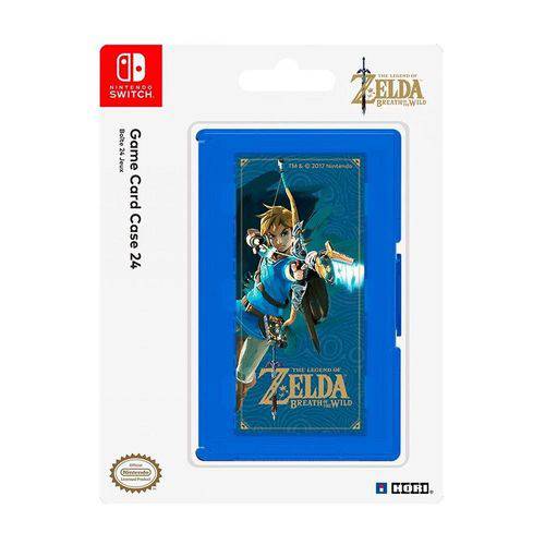 Porta Jogos The Legend Of Zelda (Game Card Case 24) Hori - Switch