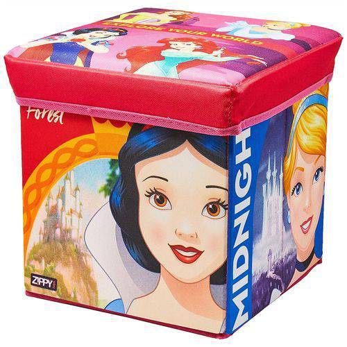Porta Objeto Banquinho Princesas - Zippy Toys