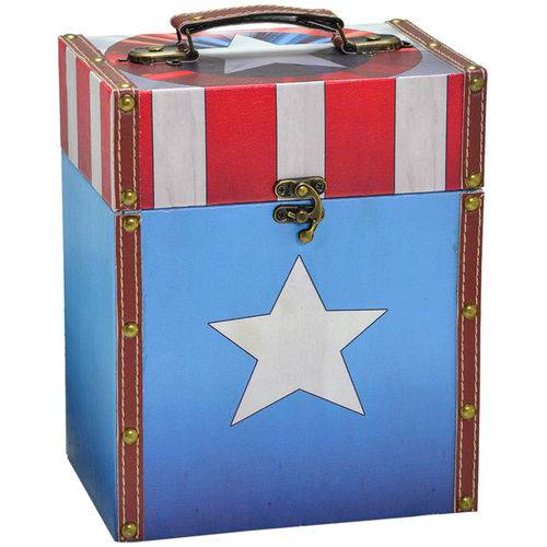 Porta Objetos Escudo Capitão América Marvel