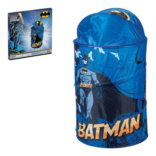 Porta Objetos Organizador de Quarto Batman Infantil Menino
