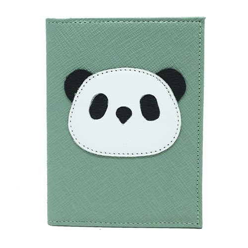 Porta Passaporte Little Panda Menta Prada