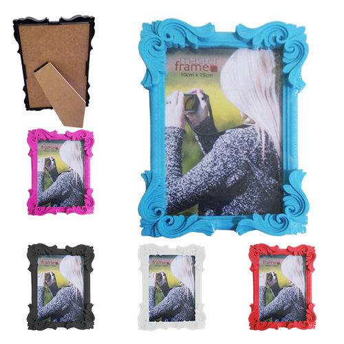 Porta Retrato 20x25 com Moldura de Plastico Vzd Arabesco Colors