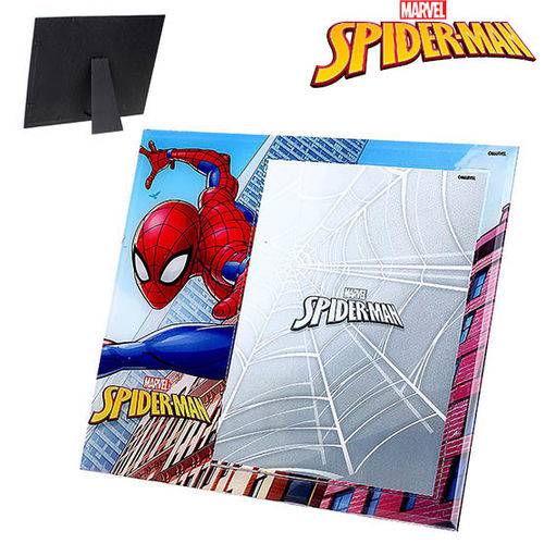 Porta Retrato 20x25 de Vidro Vertical Homem Aranha Spider Man