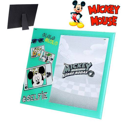 Porta Retrato 20x25 de Vidro Vertical Mickey