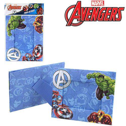 Porta Retrato 10x15 com Moldura de Papelão Horizontal - Vingadores - Avengers