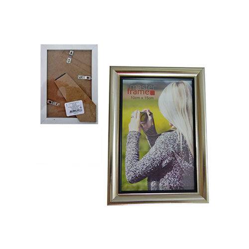Porta Retrato 10x15 com Moldura de Plastico Prata