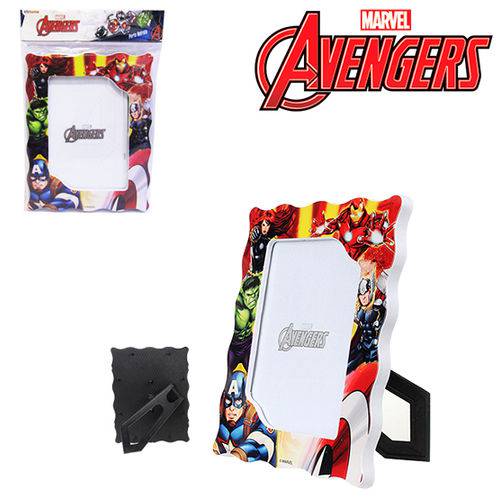 Porta Retrato 10x15 com Moldura de Plastico Vertical Vingadores Avengers