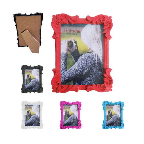 Porta Retrato 10x15 com Moldura de Plastico Vzd Arabesco Colors