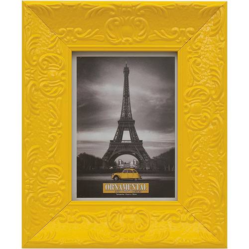 Porta-Retrato 26353 (13x18cm) Amarelo Happy - Ornamental Design