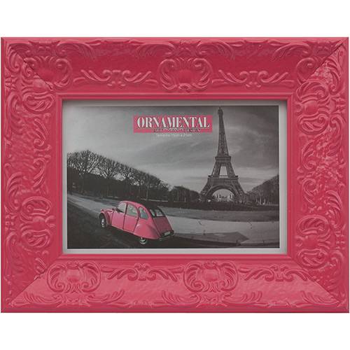Porta-Retrato 26358 (15x21cm) Rosa Pink - Ornamental Design