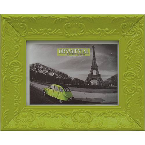 Porta-Retrato 26359 (15x21cm) Verde Retrô - Ornamental Design