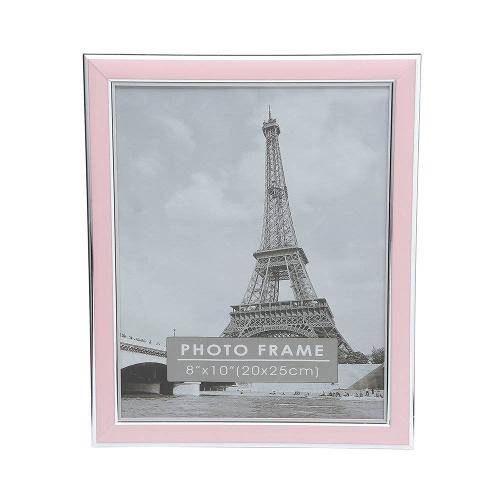 Porta-Retrato Clean Pink Pequeno - 10x15 Cm - em Polipropileno