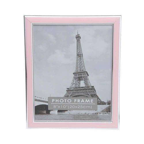 Porta Retrato de Plástico Clean 10X15Cm Pink - F9-25212