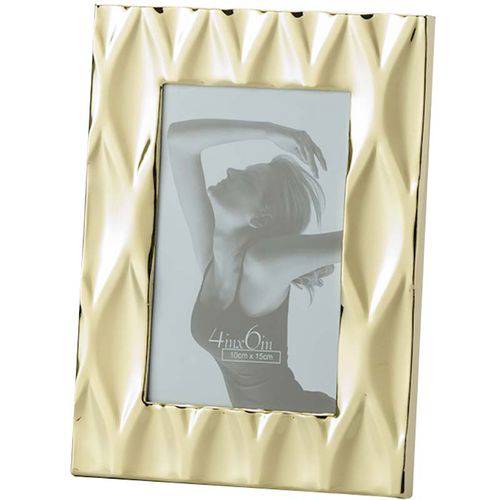 Porta Retrato Diamond 15x20cm - Lyor Classic Dourado