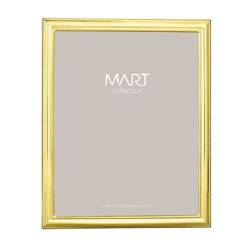 Porta-retrato em Metal Mart 20x25cm Dourado 8080