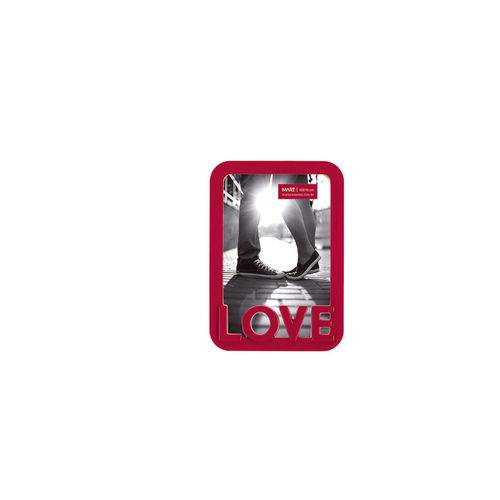 Porta Retrato Love Vermelho 10x15cm Mart 2440