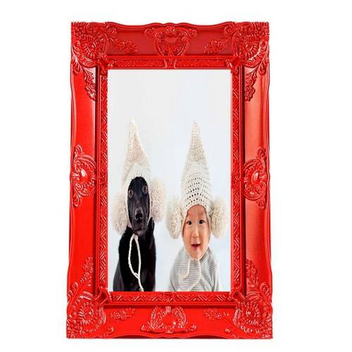 Porta Retrato New Cirque Vermelho 13x18cm