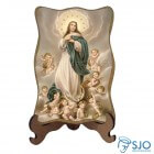 Porta-Retrato Nossa Senhora da Imaculada Conceição - Modelo 1 | SJO Artigos Religiosos