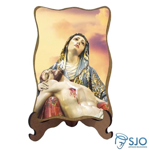 Porta-Retrato Nossa Senhora da Piedade - Modelo 2 | SJO Artigos Religiosos
