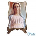 Porta-Retrato Nossa Senhora Rainha da Paz - Modelo 2 | SJO Artigos Religiosos