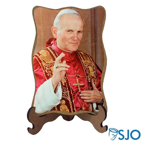 Porta Retrato Papa João Paulo II - Mod. 2 | SJO Artigos Religiosos