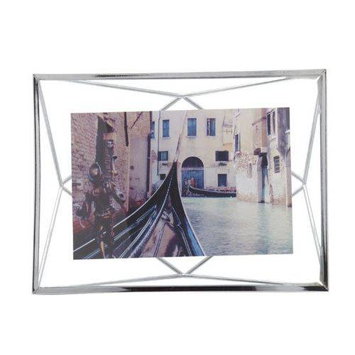Porta Retrato Prisma Umbra 10,2x15,2 Cromado