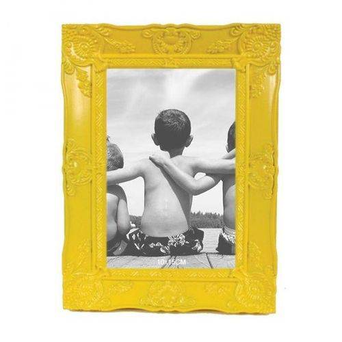 Porta-retrato Provençal Amarelo 10x15cm