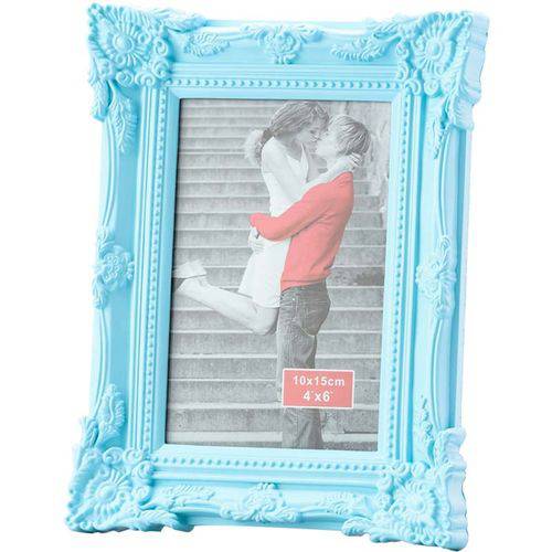 Porta Retrato Retrô 20x25cm - Lyor Classic Azul