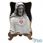 Porta-Retrato Rosto de Jesus - Modelo 2 | SJO Artigos Religiosos