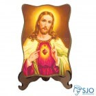 Porta-Retrato Sagrado Coração de Jesus - Modelo 2 | SJO Artigos Religiosos