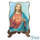 Porta-Retrato Sagrado Coração de Jesus - Modelo 3 | SJO Artigos Religiosos