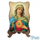 Porta-Retrato Sagrado Coração de Maria - Modelo 1 | SJO Artigos Religiosos
