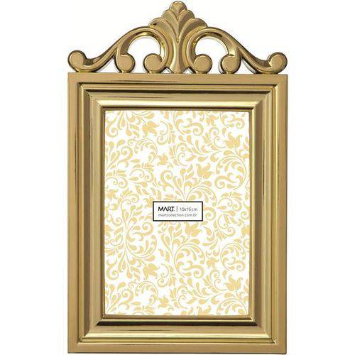Porta Retrato Serena 5016 10x15 Dourado