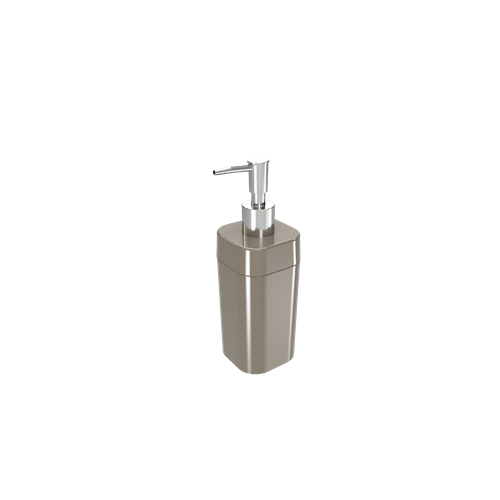 Porta-sabonete Líquido Splash - WGR 6,5 X 6,5 X 19,2 Cm 290 Ml Warm Gray Coza
